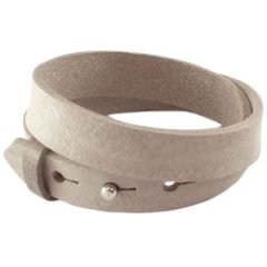 Brede Cuoio armbanden dubbel